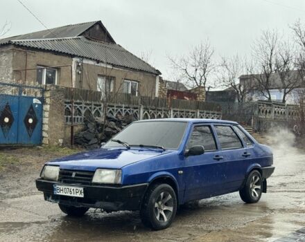 Синий ВАЗ 21099, объемом двигателя 1.5 л и пробегом 1000 тыс. км за 1250 $, фото 1 на Automoto.ua