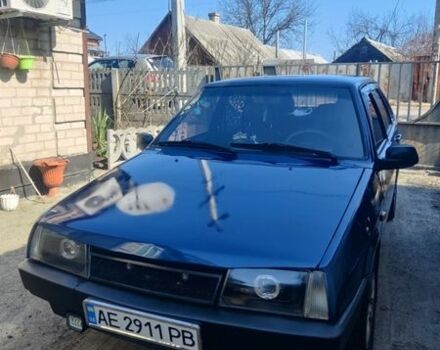 Синий ВАЗ 21099, объемом двигателя 1.5 л и пробегом 242 тыс. км за 1600 $, фото 1 на Automoto.ua
