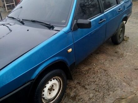 Синій ВАЗ 21099, об'ємом двигуна 1.5 л та пробігом 0 тис. км за 800 $, фото 1 на Automoto.ua