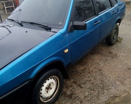 Синій ВАЗ 21099, об'ємом двигуна 1.5 л та пробігом 0 тис. км за 800 $, фото 1 на Automoto.ua