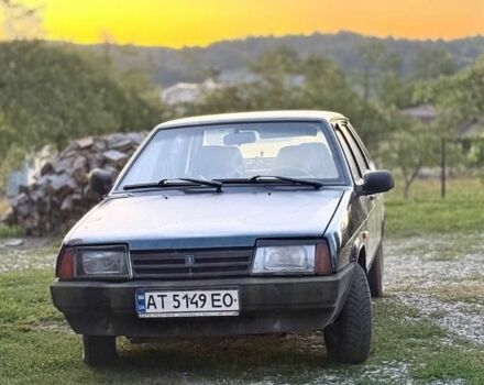 Синий ВАЗ 21099, объемом двигателя 1.5 л и пробегом 133 тыс. км за 501 $, фото 1 на Automoto.ua