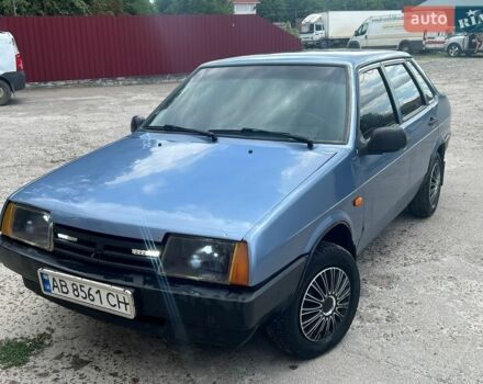 Синий ВАЗ 21099, объемом двигателя 1.5 л и пробегом 300 тыс. км за 1300 $, фото 1 на Automoto.ua