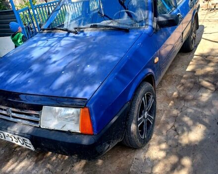 Синій ВАЗ 21099, об'ємом двигуна 1.5 л та пробігом 215 тис. км за 900 $, фото 1 на Automoto.ua