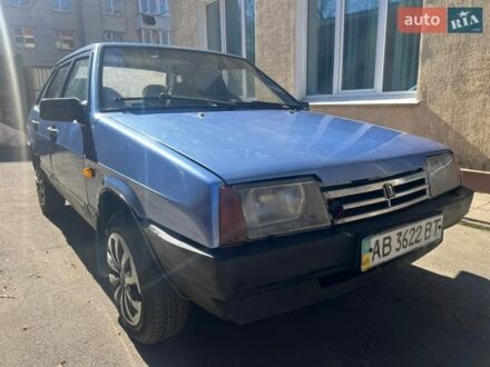 Синій ВАЗ 21099, об'ємом двигуна 1.5 л та пробігом 250 тис. км за 555 $, фото 1 на Automoto.ua