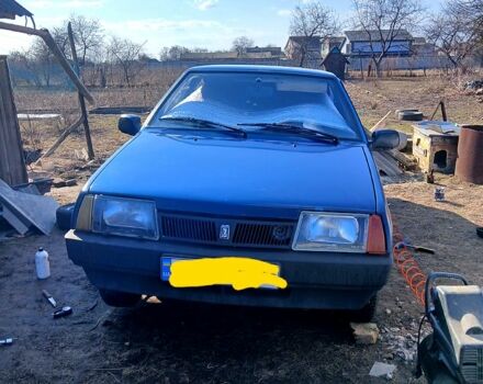 Синій ВАЗ 21099, об'ємом двигуна 1.5 л та пробігом 121 тис. км за 1200 $, фото 1 на Automoto.ua