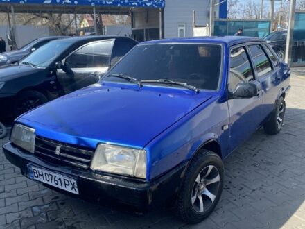 Синій ВАЗ 21099, об'ємом двигуна 1.5 л та пробігом 200 тис. км за 1300 $, фото 1 на Automoto.ua