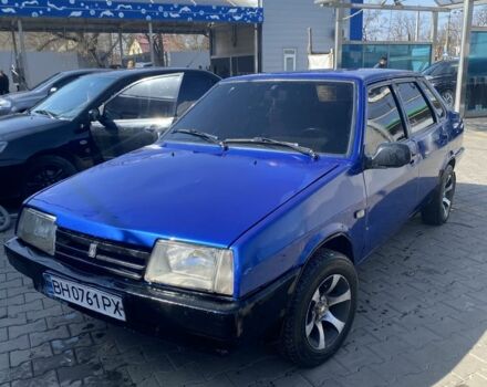Синій ВАЗ 21099, об'ємом двигуна 1.5 л та пробігом 200 тис. км за 1300 $, фото 1 на Automoto.ua