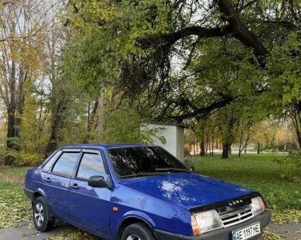 Синій ВАЗ 21099, об'ємом двигуна 1.5 л та пробігом 777 тис. км за 1200 $, фото 1 на Automoto.ua