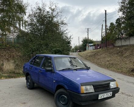 Синій ВАЗ 21099, об'ємом двигуна 1.5 л та пробігом 200 тис. км за 501 $, фото 1 на Automoto.ua