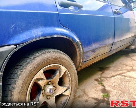Синий ВАЗ 21099, объемом двигателя 1.5 л и пробегом 0 тыс. км за 1100 $, фото 1 на Automoto.ua