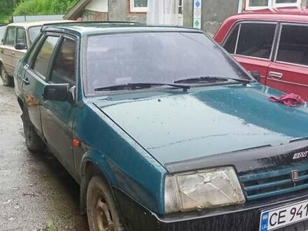 Синий ВАЗ 21099, объемом двигателя 1.5 л и пробегом 239 тыс. км за 850 $, фото 1 на Automoto.ua