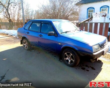 Синий ВАЗ 21099, объемом двигателя 1.5 л и пробегом 300 тыс. км за 1500 $, фото 1 на Automoto.ua