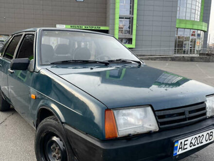 Синий ВАЗ 21099, объемом двигателя 1.5 л и пробегом 260 тыс. км за 1600 $, фото 1 на Automoto.ua