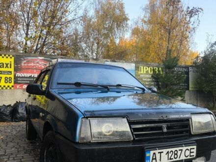 ВАЗ 21099 2000 в Конотопе на Automoto.ua Синий ВАЗ 21099, объемом двигателя 1.5 л и пробегом 150 тыс. км за 1000 $, фото 1 на Automoto.ua