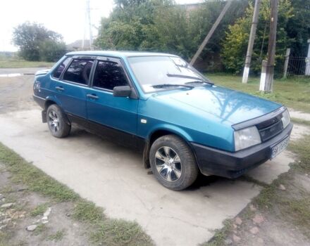 Синій ВАЗ 21099, об'ємом двигуна 1.5 л та пробігом 173 тис. км за 2400 $, фото 1 на Automoto.ua