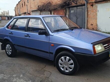 Синій ВАЗ 21099, об'ємом двигуна 1.5 л та пробігом 230 тис. км за 1550 $, фото 1 на Automoto.ua