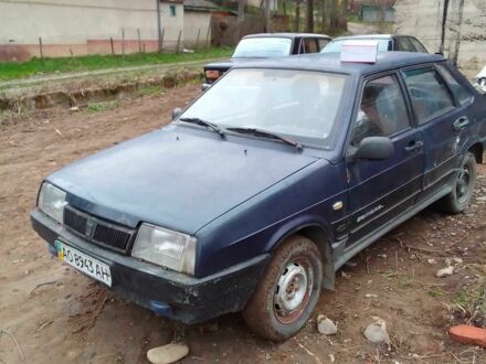 Синій ВАЗ 21099, об'ємом двигуна 1 л та пробігом 300 тис. км за 500 $, фото 1 на Automoto.ua