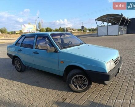 Синій ВАЗ 21099, об'ємом двигуна 1.5 л та пробігом 220 тис. км за 1400 $, фото 1 на Automoto.ua