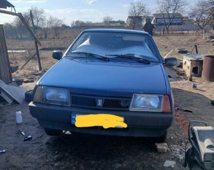 Синій ВАЗ 21099, об'ємом двигуна 1.5 л та пробігом 1 тис. км за 1000 $, фото 1 на Automoto.ua