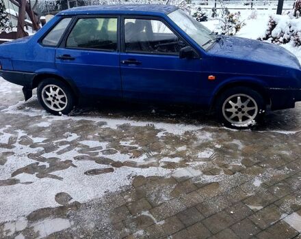 Синій ВАЗ 21099, об'ємом двигуна 1.5 л та пробігом 1000 тис. км за 900 $, фото 1 на Automoto.ua