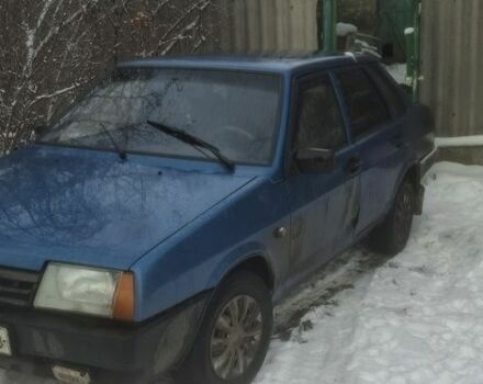 Синій ВАЗ 21099, об'ємом двигуна 1.5 л та пробігом 100 тис. км за 1543 $, фото 1 на Automoto.ua