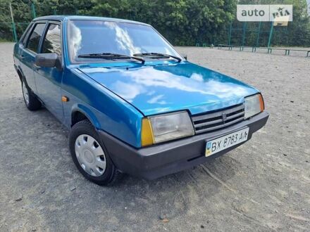 ВАЗ 21099 2001 у Хмельницькому на Automoto.ua Синій ВАЗ 21099, об'ємом двигуна 1.5 л та пробігом 10 тис. км за 2500 $, фото 1 на Automoto.ua