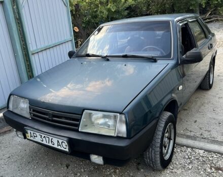 Синий ВАЗ 21099, объемом двигателя 1.5 л и пробегом 3 тыс. км за 800 $, фото 1 на Automoto.ua