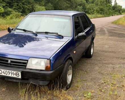 Синій ВАЗ 21099, об'ємом двигуна 1.5 л та пробігом 777 тис. км за 1099 $, фото 1 на Automoto.ua