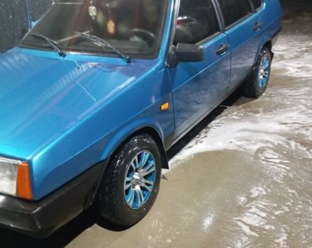 Синій ВАЗ 21099, об'ємом двигуна 1.5 л та пробігом 150 тис. км за 1500 $, фото 1 на Automoto.ua