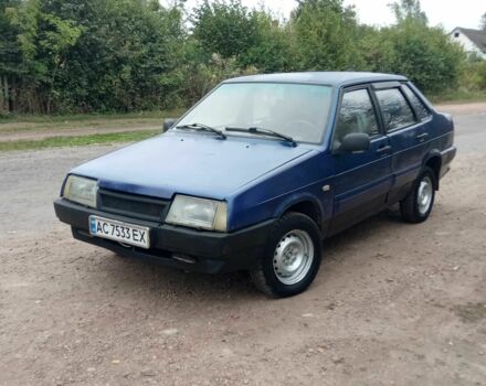 Синій ВАЗ 21099, об'ємом двигуна 1.5 л та пробігом 330 тис. км за 575 $, фото 1 на Automoto.ua