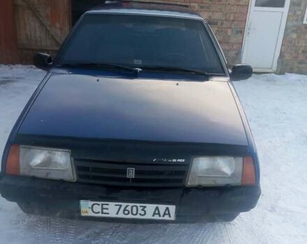 Синій ВАЗ 21099, об'ємом двигуна 1.5 л та пробігом 85 тис. км за 800 $, фото 1 на Automoto.ua