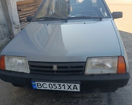 Синий ВАЗ 21099, объемом двигателя 1.5 л и пробегом 96 тыс. км за 1600 $, фото 1 на Automoto.ua
