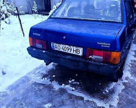 Синий ВАЗ 21099, объемом двигателя 1.5 л и пробегом 1000 тыс. км за 900 $, фото 1 на Automoto.ua