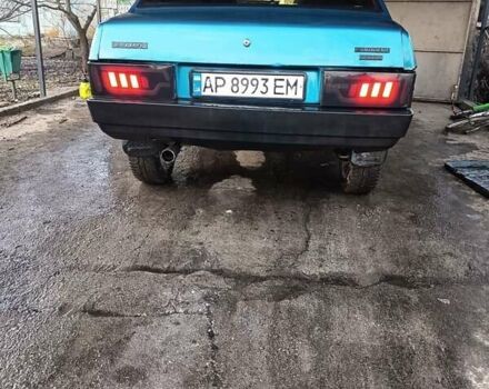 Синий ВАЗ 21099, объемом двигателя 1.5 л и пробегом 250 тыс. км за 2000 $, фото 1 на Automoto.ua