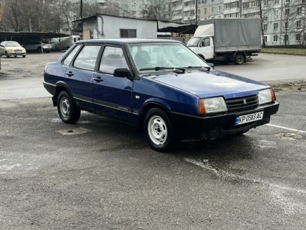 Синій ВАЗ 21099, об'ємом двигуна 1.5 л та пробігом 262 тис. км за 1300 $, фото 1 на Automoto.ua