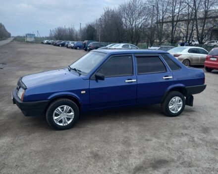 Синій ВАЗ 21099, об'ємом двигуна 1.5 л та пробігом 200 тис. км за 1600 $, фото 1 на Automoto.ua