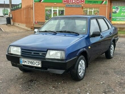 ВАЗ 21099 2001 в Тараще на Automoto.ua Синий ВАЗ 21099, объемом двигателя 1.5 л и пробегом 222 тыс. км за 850 $, фото 1 на Automoto.ua