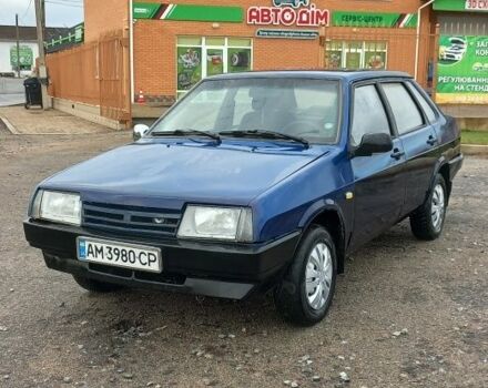 ВАЗ 21099 2001 в Тараще на Automoto.ua Синий ВАЗ 21099, объемом двигателя 1.5 л и пробегом 222 тыс. км за 850 $, фото 1 на Automoto.ua