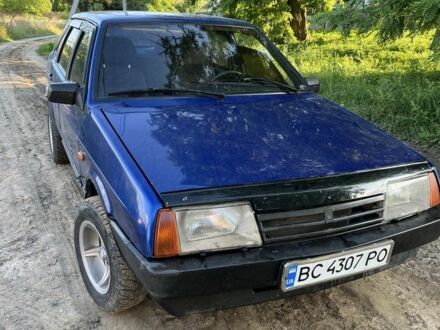 ВАЗ 21099 2001 в Жовкве на Automoto.ua Синий ВАЗ 21099, объемом двигателя 1.5 л и пробегом 2 тыс. км за 900 $, фото 1 на Automoto.ua