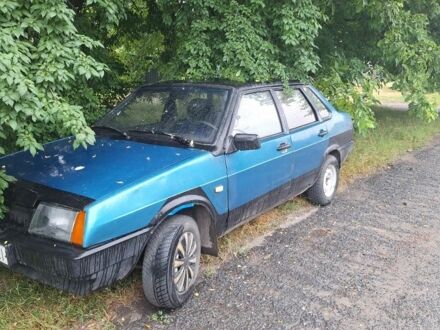 ВАЗ 21099 2001 у Монастырище на Automoto.ua Синій ВАЗ 21099, об'ємом двигуна 1.5 л та пробігом 300 тис. км за 550 $, фото 1 на Automoto.ua