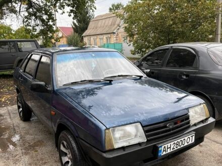 Синій ВАЗ 21099, об'ємом двигуна 1.5 л та пробігом 1000 тис. км за 1402 $, фото 1 на Automoto.ua