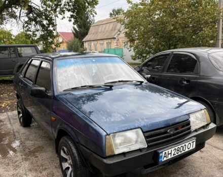 Синій ВАЗ 21099, об'ємом двигуна 1.5 л та пробігом 1000 тис. км за 1402 $, фото 1 на Automoto.ua