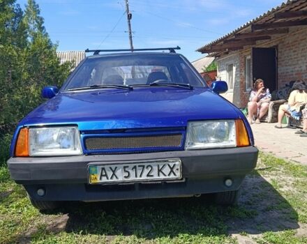 Синий ВАЗ 21099, объемом двигателя 0 л и пробегом 373 тыс. км за 1500 $, фото 1 на Automoto.ua