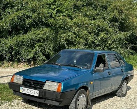 Синій ВАЗ 21099, об'ємом двигуна 1.5 л та пробігом 200 тис. км за 999 $, фото 1 на Automoto.ua