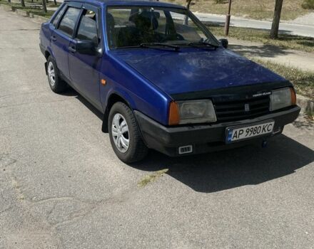 Синий ВАЗ 21099, объемом двигателя 1.5 л и пробегом 303 тыс. км за 2200 $, фото 1 на Automoto.ua
