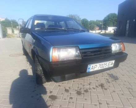 Синий ВАЗ 21099, объемом двигателя 1.5 л и пробегом 245 тыс. км за 563 $, фото 1 на Automoto.ua