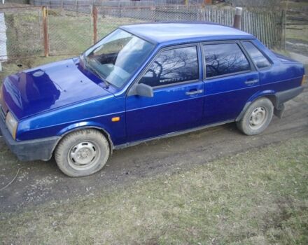 Синій ВАЗ 21099, об'ємом двигуна 1.5 л та пробігом 187 тис. км за 2200 $, фото 1 на Automoto.ua