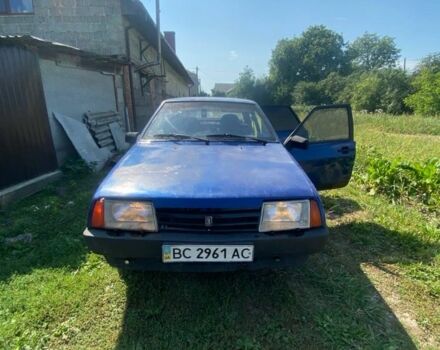 Синій ВАЗ 21099, об'ємом двигуна 1.5 л та пробігом 33 тис. км за 628 $, фото 1 на Automoto.ua