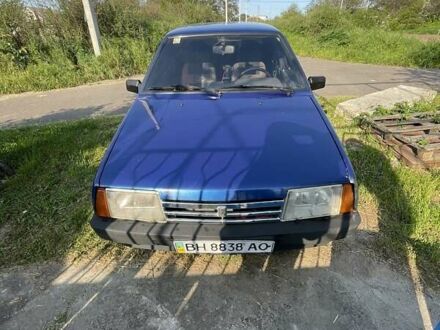 Синий ВАЗ 21099, объемом двигателя 1.45 л и пробегом 250 тыс. км за 2100 $, фото 1 на Automoto.ua