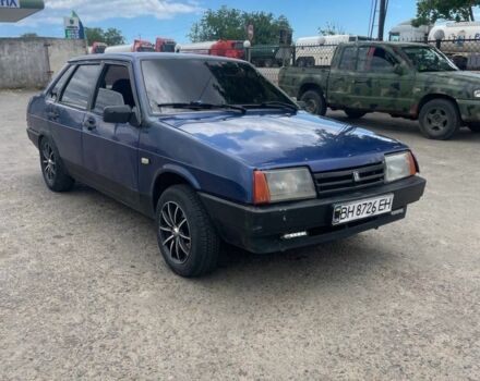 Синий ВАЗ 21099, объемом двигателя 1.6 л и пробегом 3 тыс. км за 855 $, фото 1 на Automoto.ua